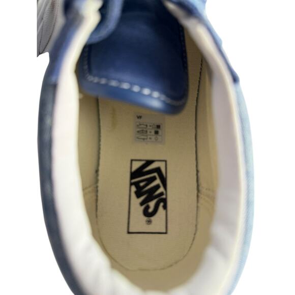 VANS OLD SKOOL V SHOE Blue/Light Blue KIDS SIZE 2.5 New W/O Box - Picture 5 of 9